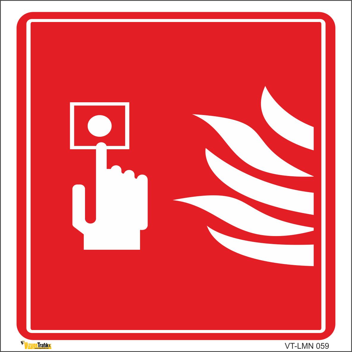 ACİL BUTONU PİKTOGRAMI